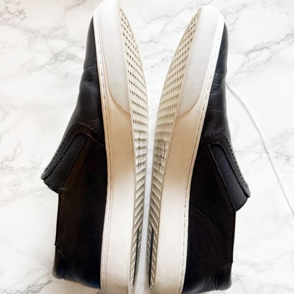 Kenneth Cole leather pointed sneakers slip on - Picture 4 of 8